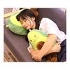 Cute Plush Fruit Stuffed Doll Large Avocado Pillow Cartoon Food Children Lovely Soft Christmas Birthday Gift Bedroom Living Room, 30cm