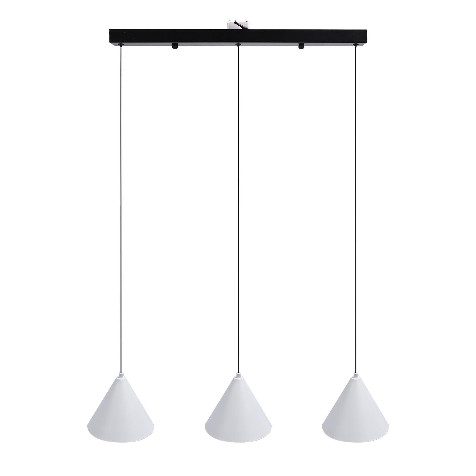 

Подвесной светильник на 3 лампы, инновационный скандинавский стиль, железный, 3 цвета, температура, подвесной светильник для