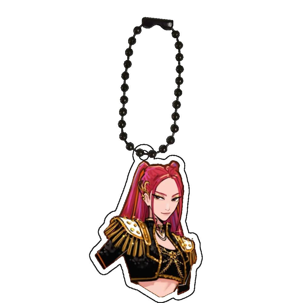 Kpop Dämonenjäger Anime Zoe Rumi Mira Saja Jungs Superstar Acryl Schlüsselanhänger Unters Huntr/x Baby Selbst Schlüsselanhänger Huntr-X Tasche Anhänger