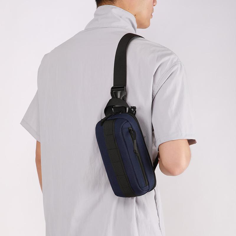 Outdoor Sports Breast Bag Men's Multifunctional Crossbody Shoulder Bag Leisure Travel Fanny Bag Fashion Men's Backpack