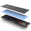 Aluminum M.2 SSD Heatsink for 2280 NVMe – with Thermal Pad, Fits PS5 & PC