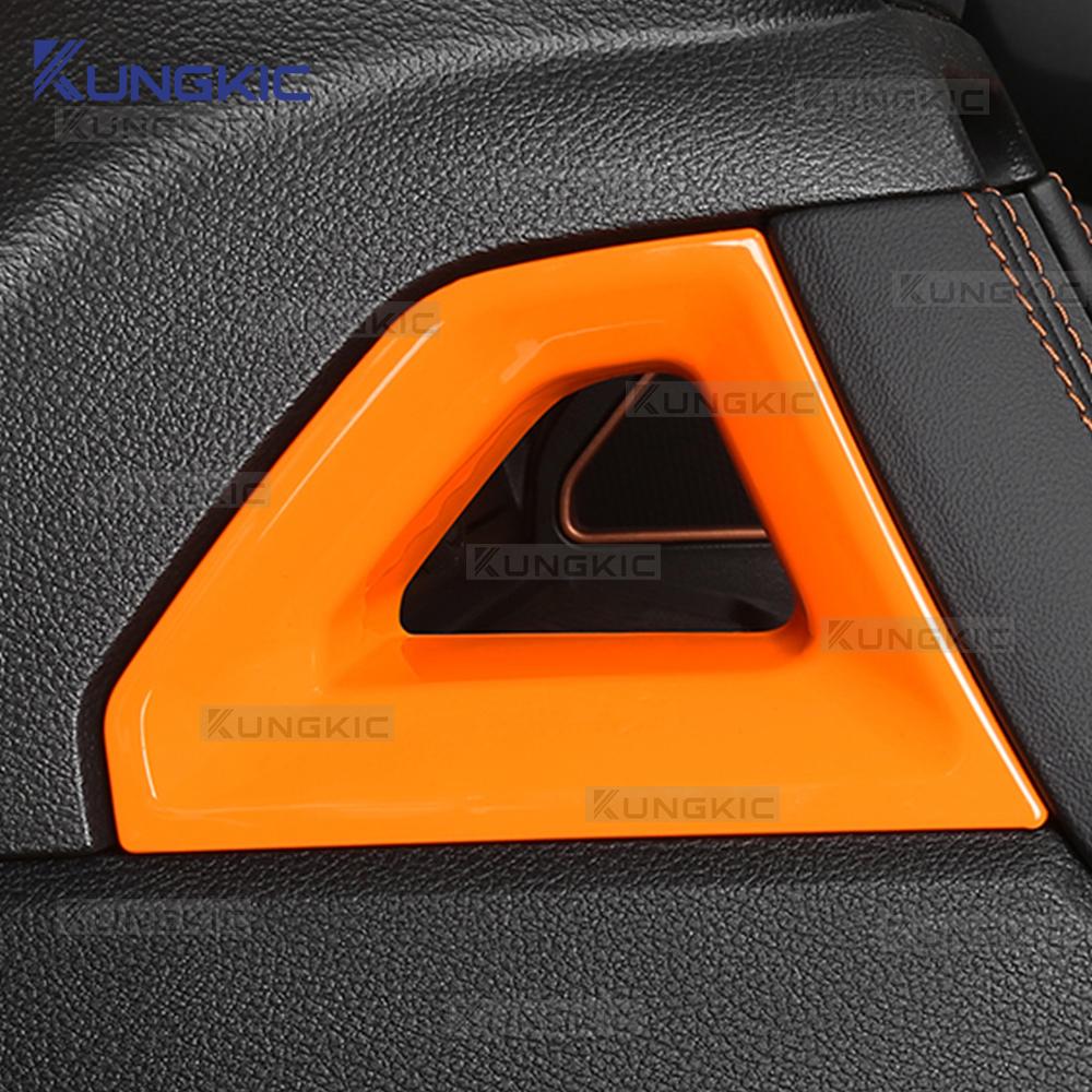 Premium Carbon Fiber Pattern ABS Gear Shift Side Protective Frame For Ford Ranger 2024 2025 2026 Shifter Console Trim