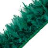 1Meter Natural Turkey Feathers Trims Height 10-15Cm Crafts Wedding Party Clothing Decor Diy Feather Ribbon Sewing Decoration