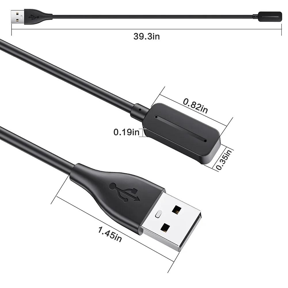 Magnetic USB Charging Cable for Polar Pacer/Pacer Pro/Ignite 3/Vantage V3 Smart watch Charger Adapter Dock