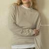 LIA.T Natural Loose T-Shirt Beige