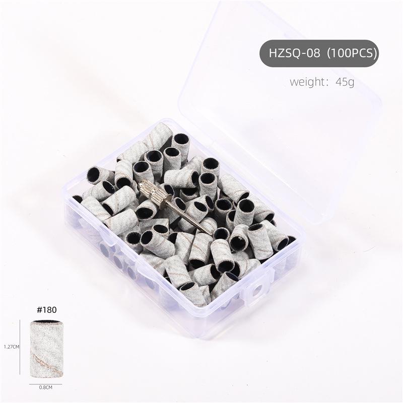 Exclusive Nail Sanding Bands With Bearings - White, Black, Brown