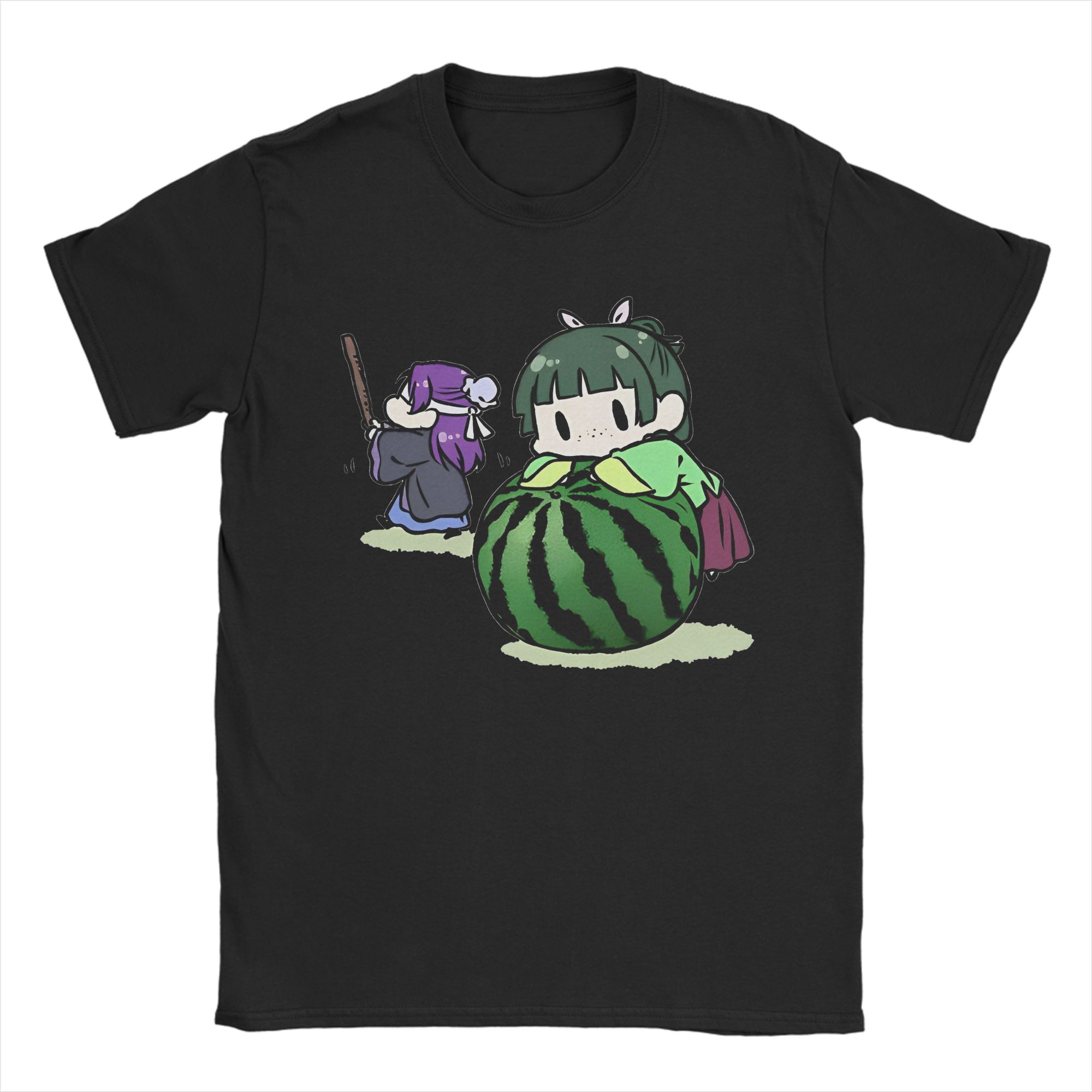 

Maomao Anime T Shirt Men Women s 100% Cotton Vintage T-Shirt Crewneck The Apothecary Diaries Tees Short Sleeve Tops Adult 4XL