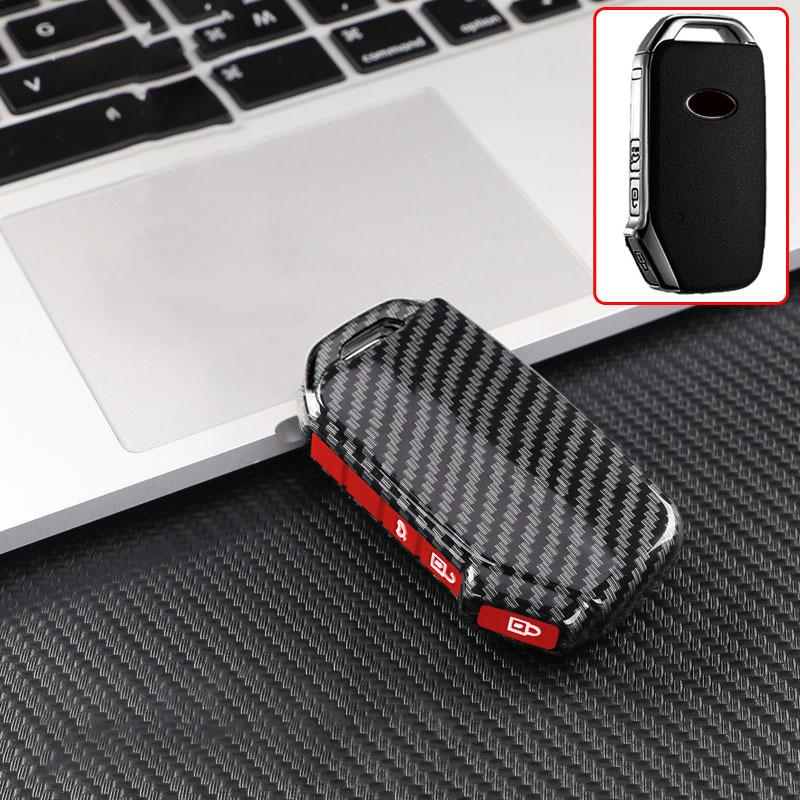 Remote Key Smart 5 Button ABS Car Key Case Cover for Kia Telluride Telluride SX 2021 Sportage R 2022 K5 GT Line 2021 Seltos 2020
