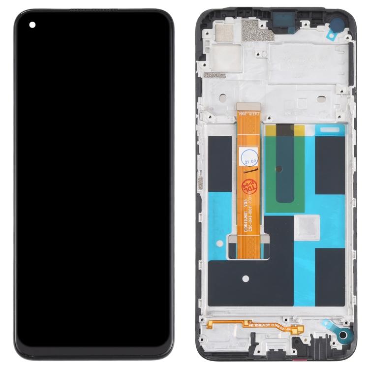 

Grade C LCD Screen and Digitizer Assembly+Frame Part (without Logo) for Realme 7 (Global) 4G RMX2155/Narzo 20 Pro A