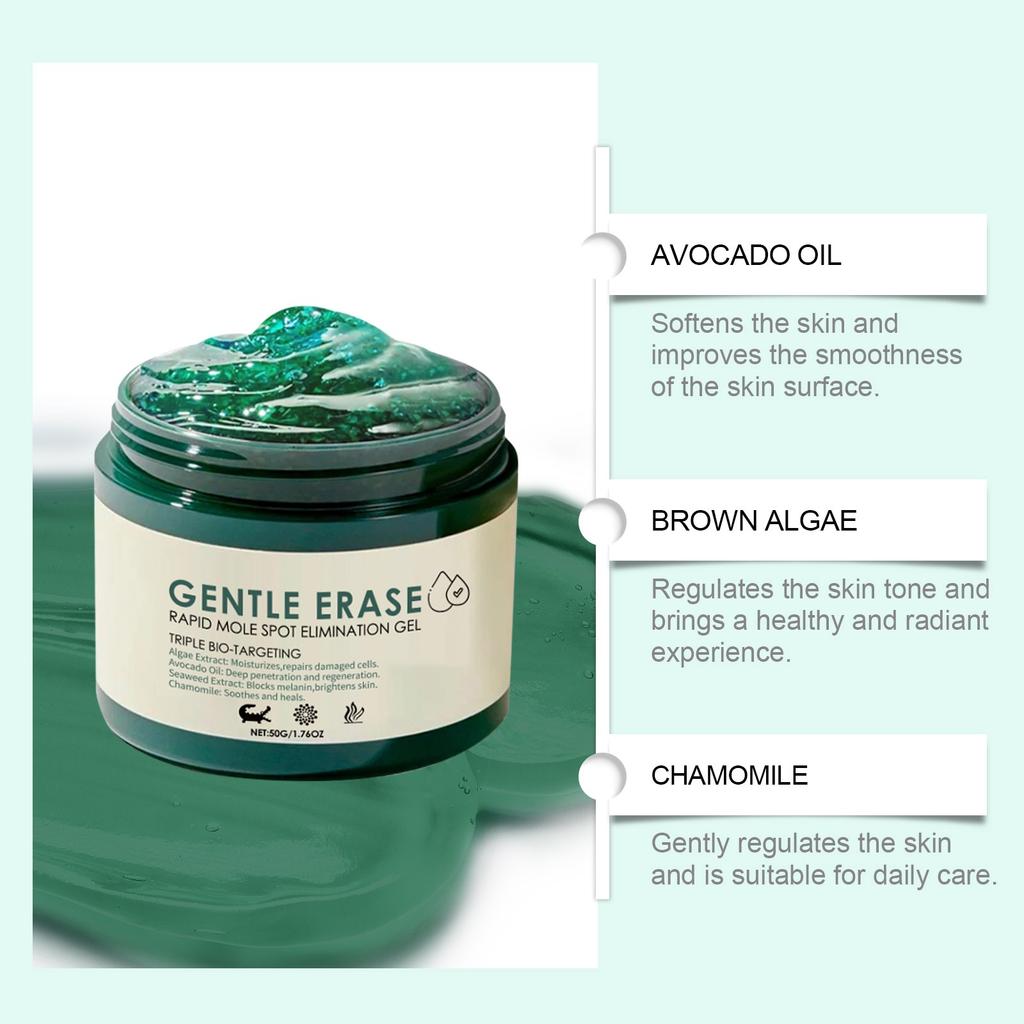 Skin Care Gel Body Moisturizing, Smoothing And Brightening Moles Care Cream