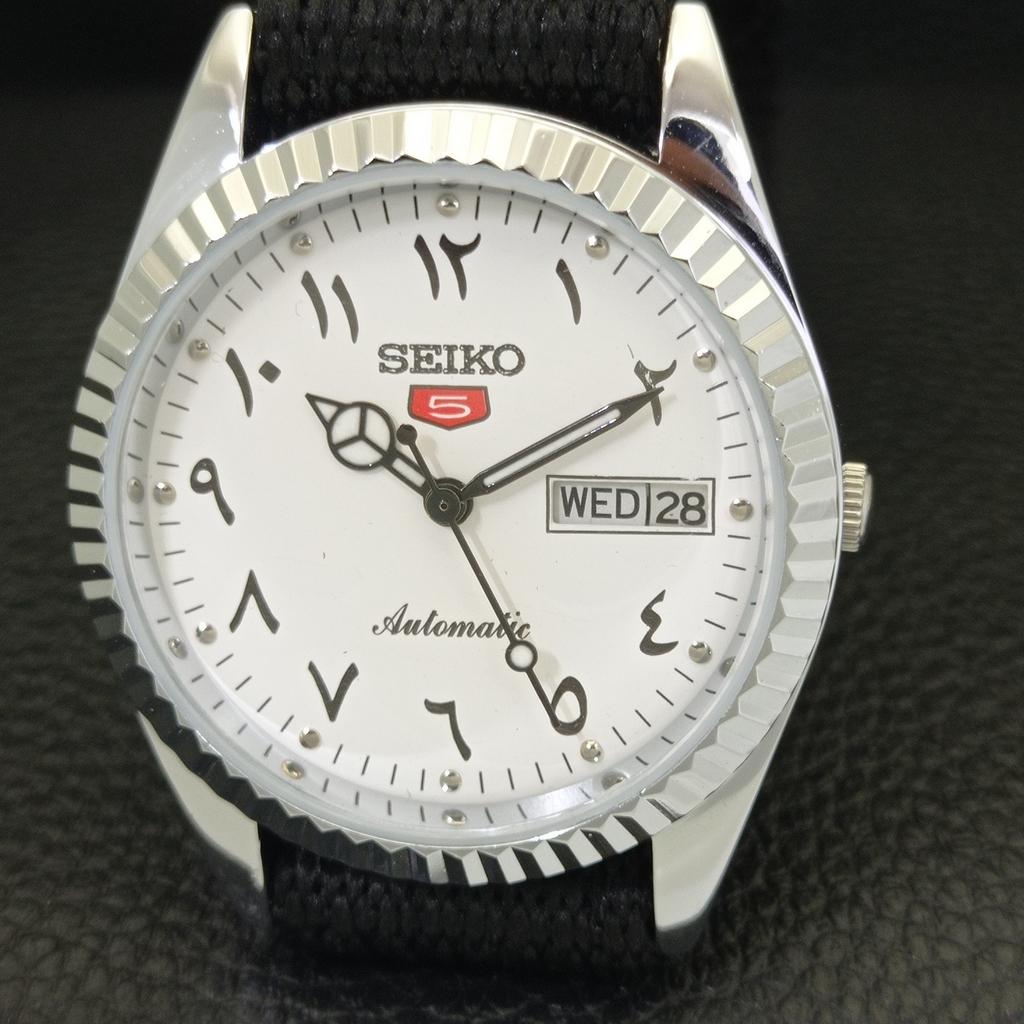 REFURBISHED VINTAGE SEIKO 5 AUTOMATIC 6309A JAPAN MENS ARABIC WATCH a441485-5 Sk-a441485