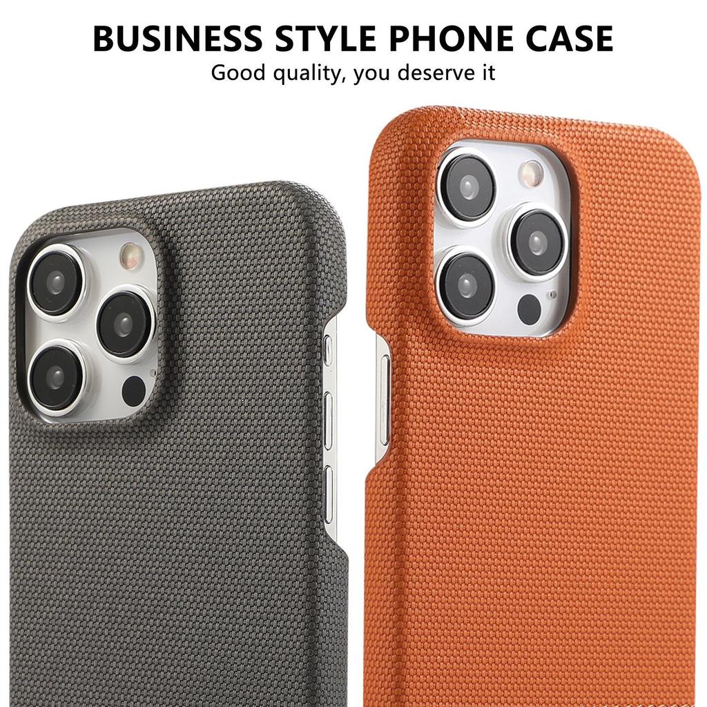 Patchwork Faux Leather Anti-Slip Phone Case for Apple 17 Pro Max/16/15/14 Pro/13/12, Trendy Half-Covered Hard Design