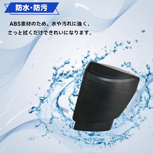 Foefen Alphard 40 Series / Vellfire 40 Series Dedicated 2nd Row Door Trash Can, Set of 2, with Lid, Trash Bag Included, ABS Material, Easy Installatio