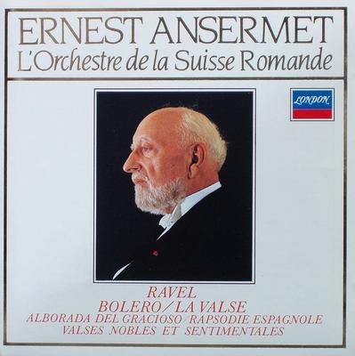 CD ERNEST ANSERMET LORCHESTRE DE LA S  RAVEL BORERO  LA VALSE Ansermet  3121135LO31211 London Records 1984 Japan Classical Used