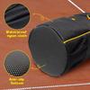 Shoulder Strap Tennis Storage Bag Two Way Zippers Tennis Balls Holder Bag  Racket Sports