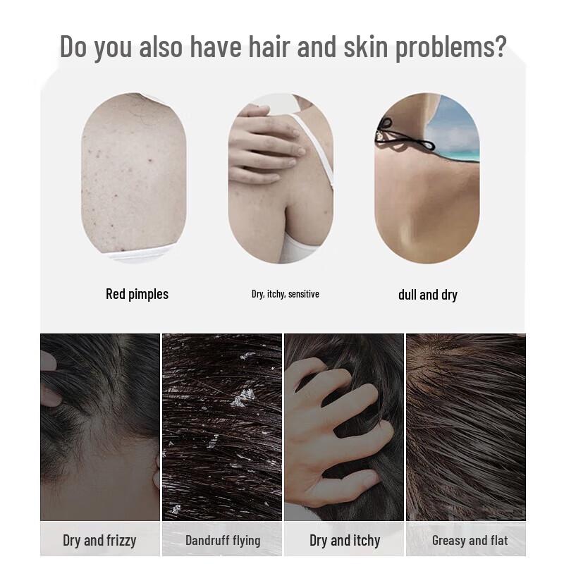 Shilang Tea Seed Oil Control Shampoo & Green Tea Body Wash Set