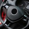 Auto Lenkradabdeckung Zierleiste Aufkleber für Volkswagen VW Golf 7 GTI MK7 POLO Jetta MK6 Tiguan Touran Caddy Amarok Lavida Passat