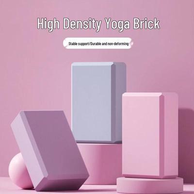 High-Density Foam Yoga Brick for Women & Kids - Ideal for Fitness, Home Use, and Dance Practice