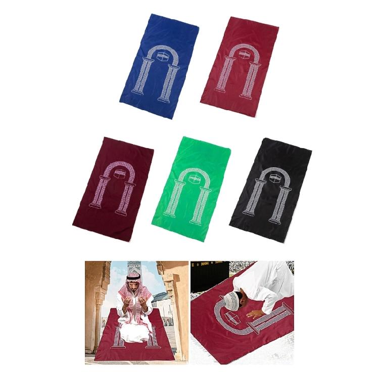 Soft Blanket Prayer Mat for Muslims Worshiping Prayings Mat Islamic Kneeling Mat