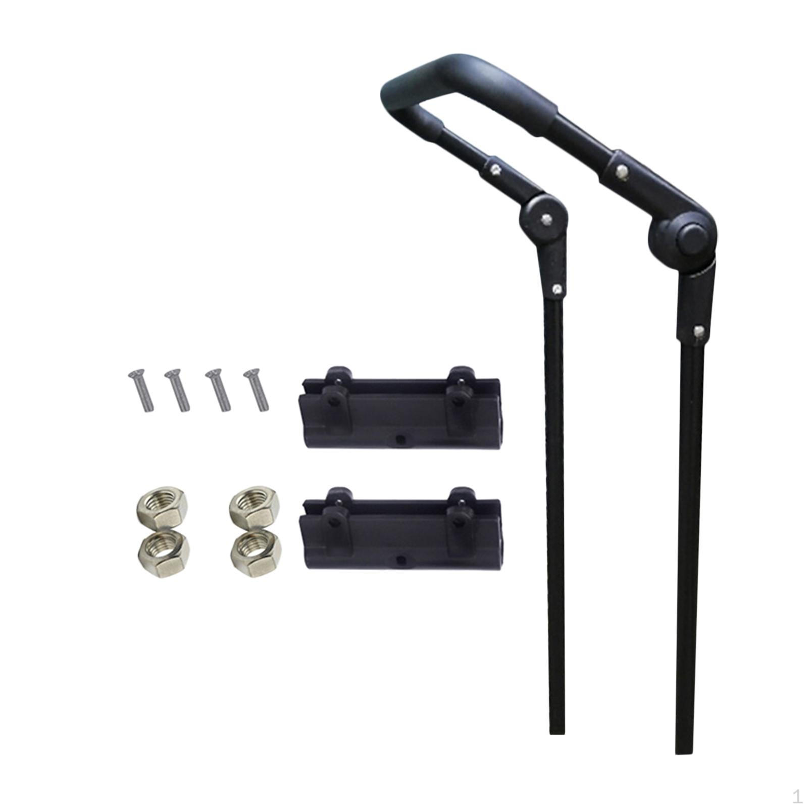 Foldable Wagon Push Handle, Cart Trolley Handle,Folding Accessories,Wagon Handle Attachment,Push