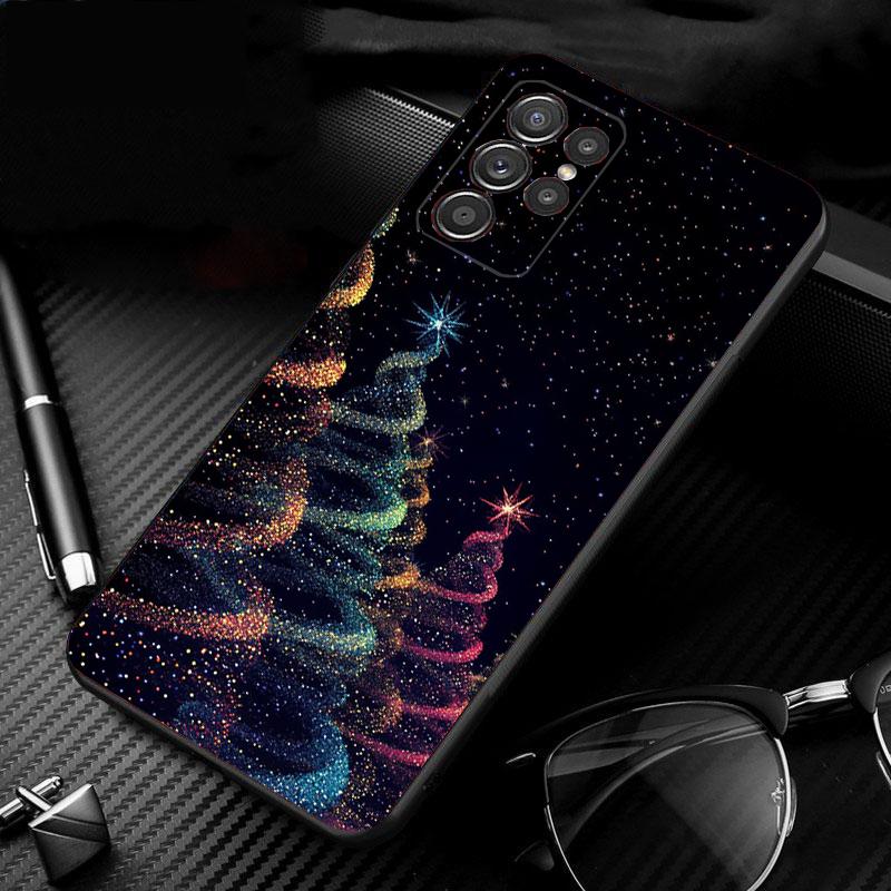 Christmas Tree Ball Phone Case For Samsung Galaxy S25 S24 S23 S22 S21 Ultra S24 S23 S22 S21 S25 Plus S24 S25 FE
