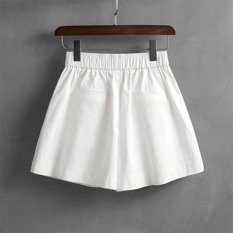 Women's High-Waist Wide-Leg Casual Shorts