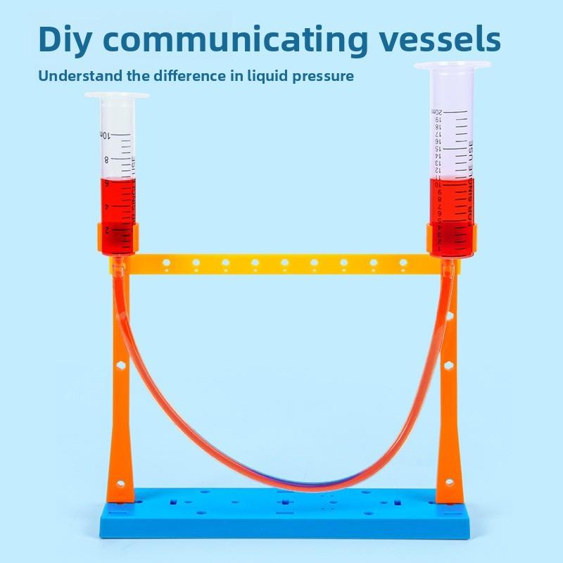 Science Experiment Diy Hydraulic Pressure Kit For Kids Educational Physics Toy