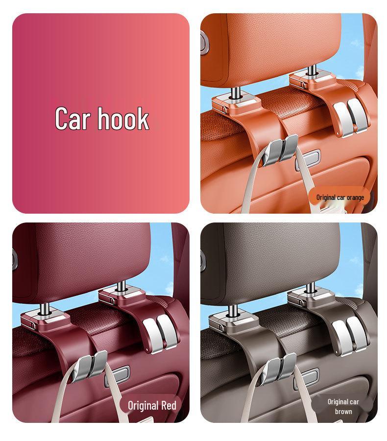 Luxury Vehicle Interior Set: Color Protection, Parking Sign, Glasses Clip, Ashtray Hook, LED Light, Custom Fit