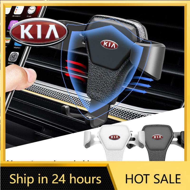 2026 Hot Car Sticker Car Phone Holder Air Vent Clip Mount Mobile GPS Cell Phone Stand For KIA Sportage Rio Ceed Proceed Sorento