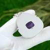 Friendship Day Sale Star Amethyst Gemstone Daughter Pendant Jewelry 925 Silver