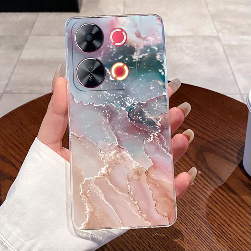 Case For Itel P65 P671L P 65 Casing Luxury Cute Love Heart Rabbit Funny Pattern Cover Clear TPU Silicone Soft Shell Phone Case