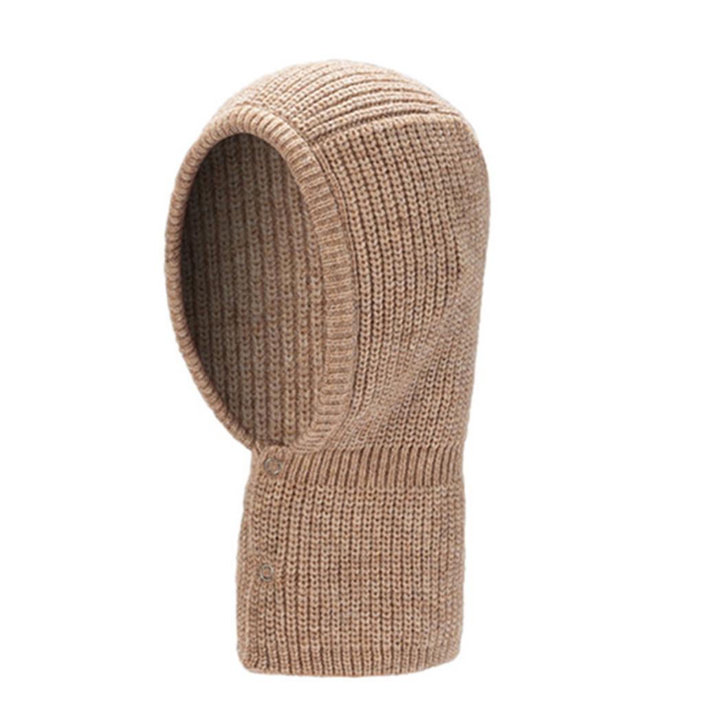 Warmest Hoodie Scarf Cap with Upgrade Woolen Adults Teens Fashionable Head W