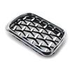 Do BMW E36 Seria 3 1997-1999 Grill Samochodowy Styl Diamentowy Przednia Nerka ABS Przednia Pokrywa Grill Srebrny 51138195152 51138195151 Części