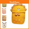 New Cartoon Animal Milk Tea Plush Pillow Blanket Two-in-one Blanket For Warmth And Comfort Perfect For Girls' Sleep Panda Design
