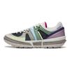 Li Ning Linchi Lite Textile, Synthetic Leather Slip Resistant Abrasion Resistant Low top Casual Shoes Men's Gray Green AGLS259-4