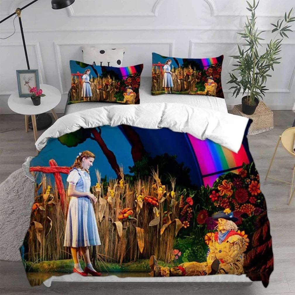 The Wizard Of Oz Bedding CollectionsAnime Quilt Bed Cover Duvet Cover Pillow Case 23 Pieces Collections Kids Adult Size