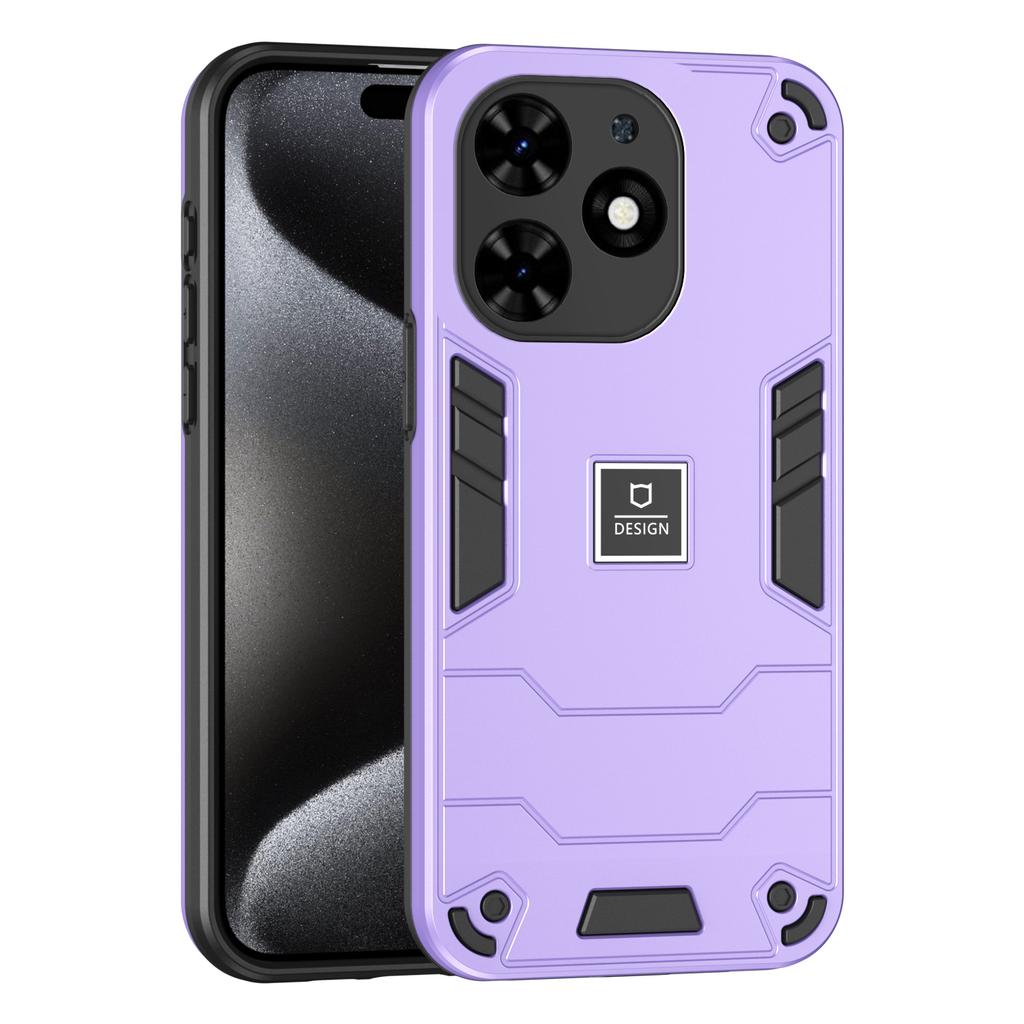 NEW 2 in 1 Armor Shockproof Phone Case For INFINIX Smart8 Smart7 Smart6 Smart5 Soft TPU Frame Hard Plastic Protective Back Cover