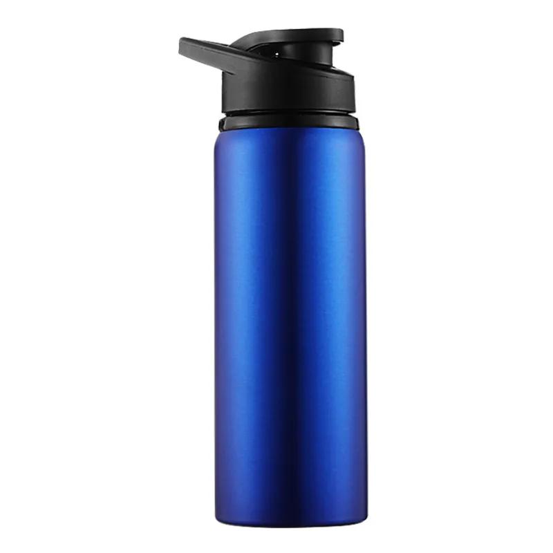 700ML Outdoor Aluminium Sport Wasserflasche Werbegeschenk Tasse Tourismus Bergsteigen Aluminium Gerade Mund Tasse Camping 2024