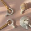 Stacking Ceramic Spoon Rest Set Q Shape Chopsticks Rack Chopsticks Pillow  Dining Table Decoration