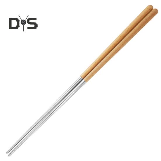 

1 пара палочек для еды с хорошим сцеплением, нескользящие полезные китайские палочки для еды, посуда