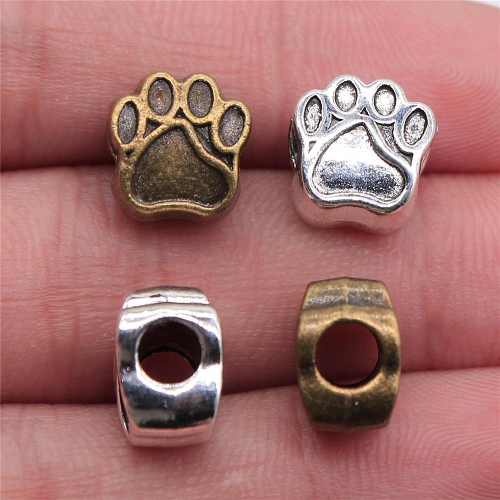 Animal Spacer Beads Large Hole Charms For Necklace Jewelry Making Starter Kit