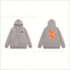 Mens Oversized Zip-Up Hooded Sweatshirt Casual Streetwear Cotton Pullover Fall