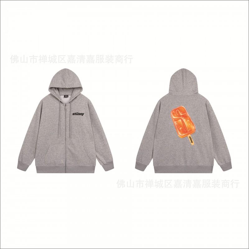Mens Oversized Zip-Up Hooded Sweatshirt Casual Streetwear Cotton Pullover Fall