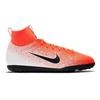Nike Superfly 6 Club TF GS Hyper Crimson Black Kids Sneakers Orange White AH7345-801