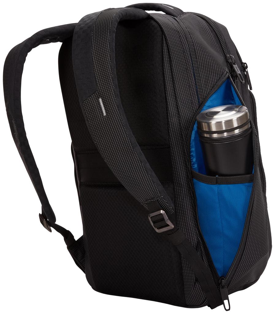 Thule Crossover 2 Backpack, Lightweight, Durable, with Pockets, Black, 20L