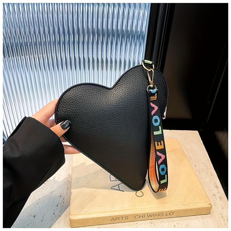 Mini Love Bag Lipstick Coin Purse Heart Small Handbag Mother's Day Gift Storage Bag Hanging Bag Wedding Souvenir Bag