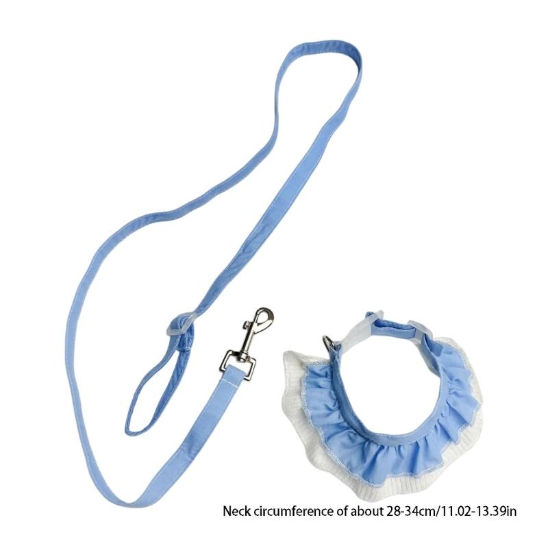 Breathable Dog Harness for Small Dogs No Pull Design Easy Walk Collar Adjustable Fit Leashes
