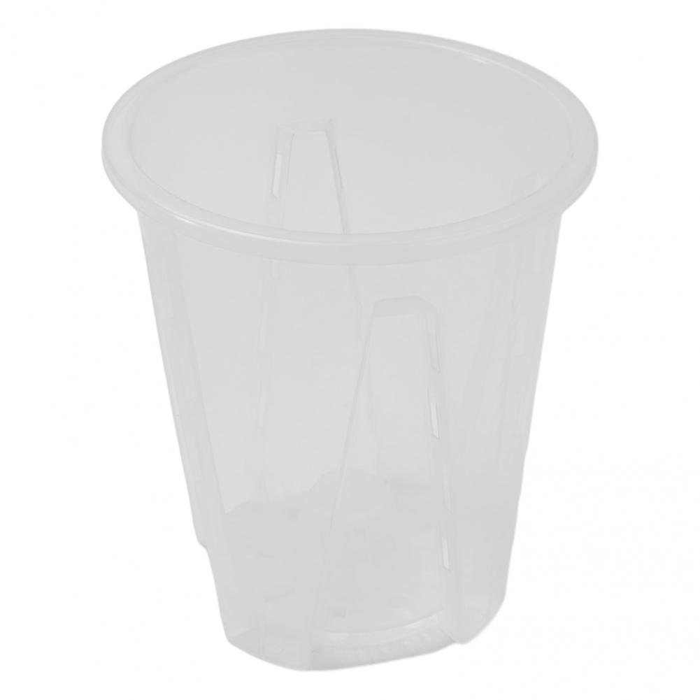 Vaso de Flor de Plástico Vaso de Flor Cultivar Furo Ranhurado Vaso de Plantio de Orquídea