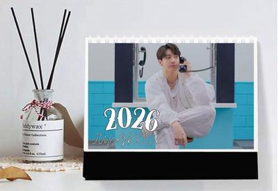 Jungkook Goods 2025 - 2026 2 Year Desk Calendar (JUNGKOOK 2) – buy