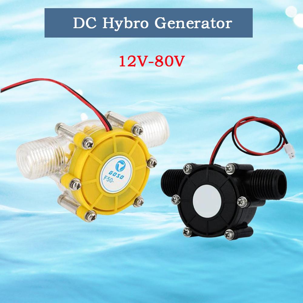 Micro-hydro Generator DC12V Water Flow Pump Turbine Hydroelectric Power Energy Generators Mini Water Turbinen Generator